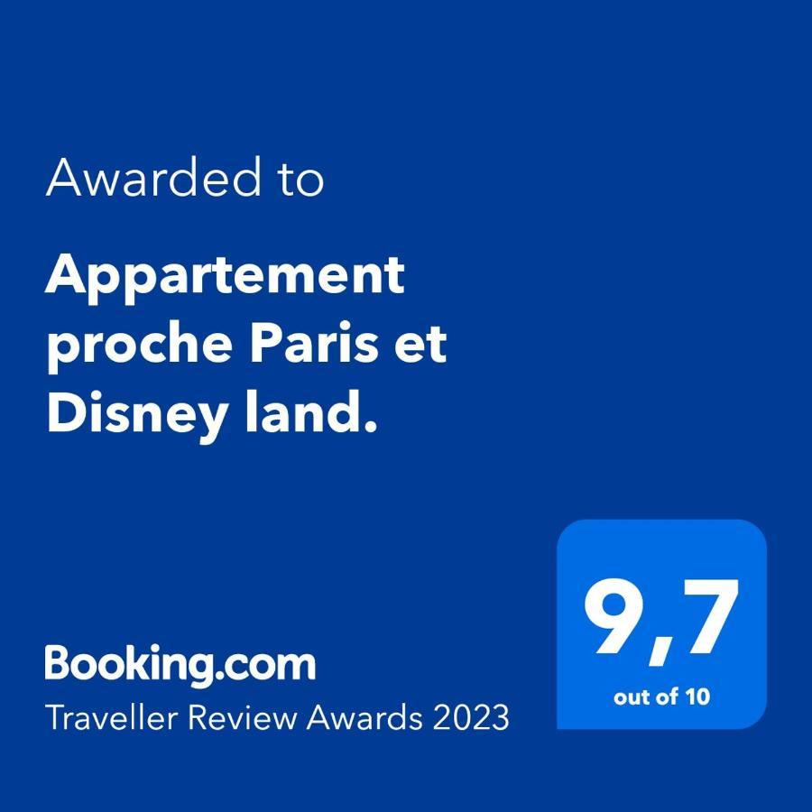 Appartement Proche Paris Et Disney Land. Rosny-sous-Bois Ngoại thất bức ảnh